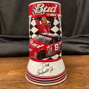 Handcrafted Dale Earnhardt Jr NASCAR 2001 Running Wide Open Budweiser Stein Mug